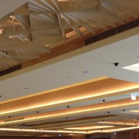 Plasterboard Bulkheads and Architectural Design Fin Ceiling