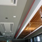 Front Bar – Timber, Plasterboard Ceilings & Feature Light Bulkhead