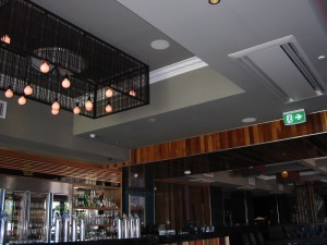 Front Bar – Timber and Plasterboard Ceilings