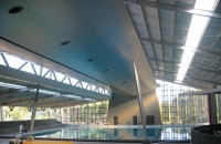 Suspended ceilings, bulkheads, curved and sloping ceiling sections, walls and partitions – fibre cement lining