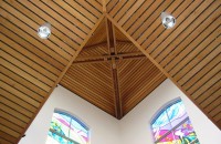 FEATURE TIMBER SLAT CEILING